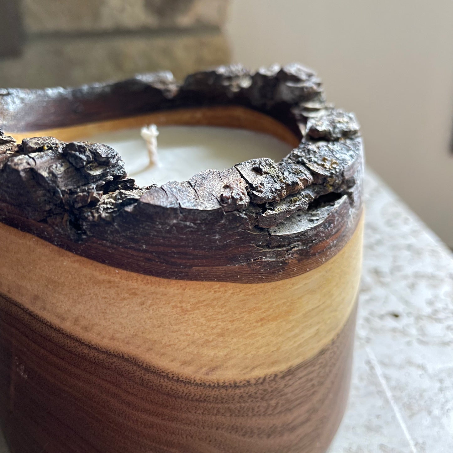 Soy Candle in Black Walnut, Spring Forest Scent