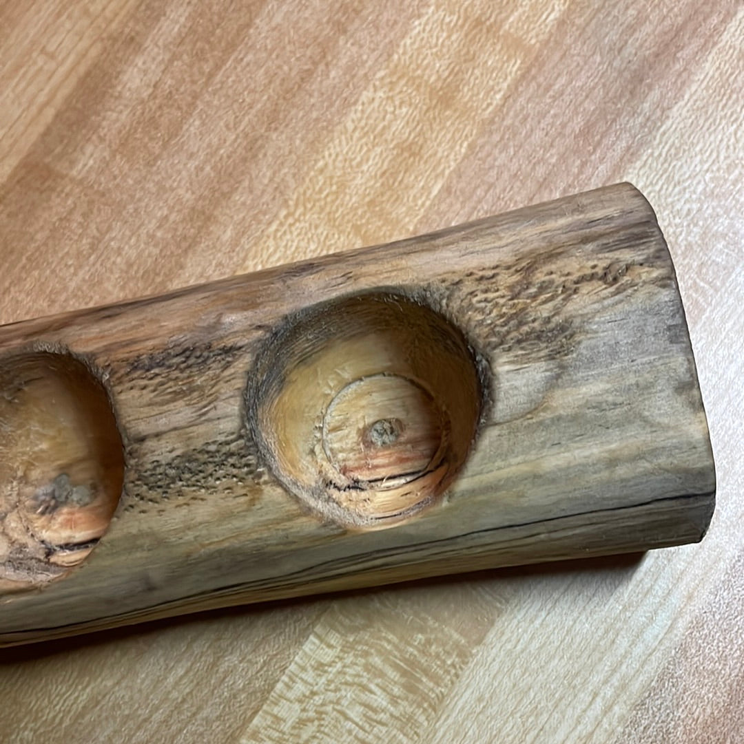Spalted Maple Candle Holder