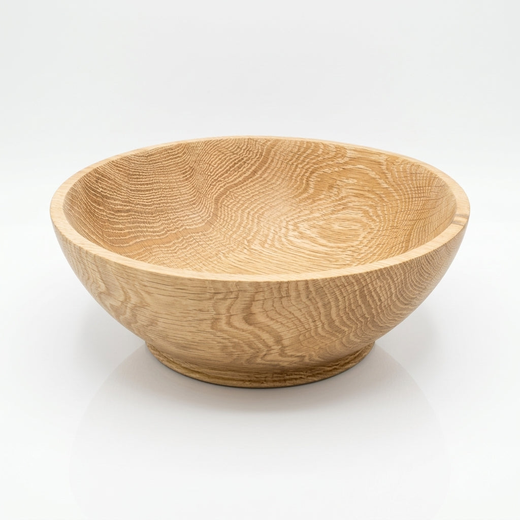 8" Wooden Bowl, Grandpa's Oak #4