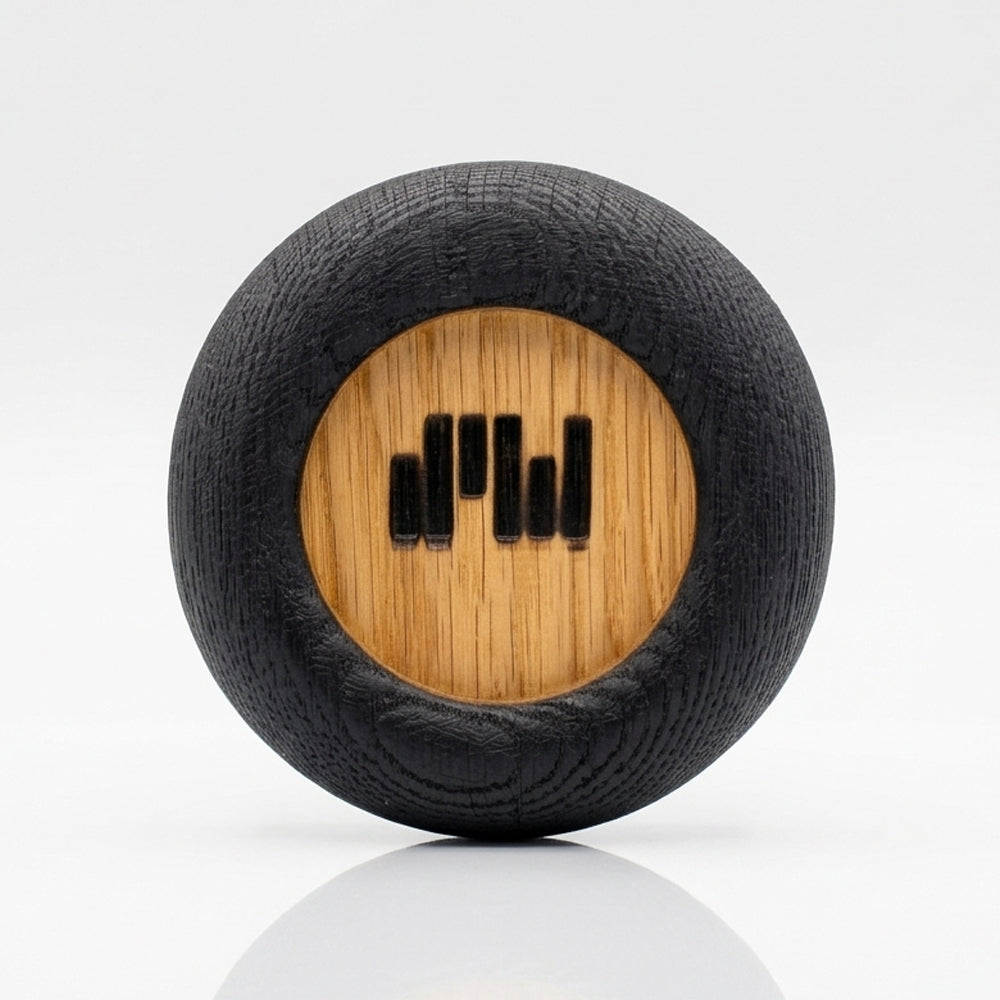 Pebble Jewelry Holder, 4" Round, Maple