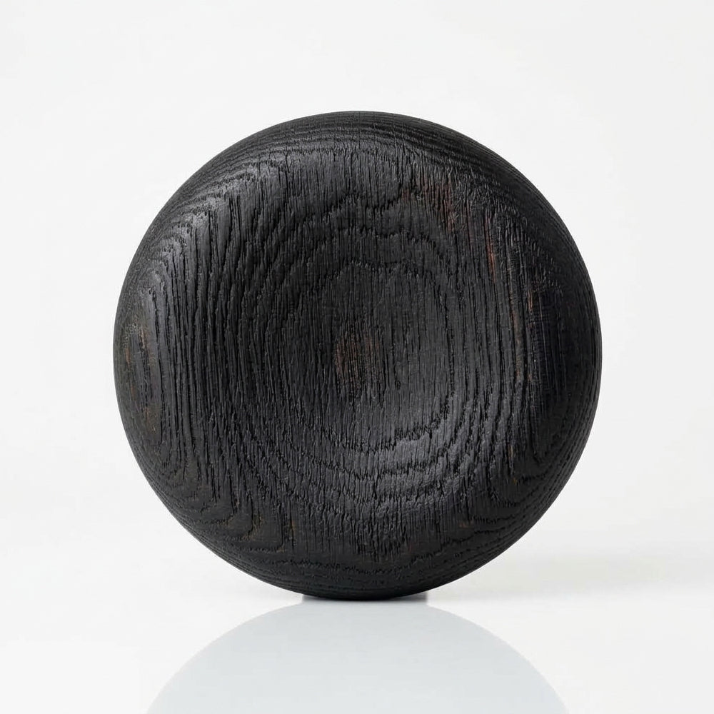 Pebble Jewelry Holder, 4" Round, Maple