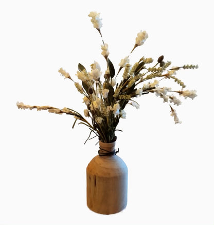 Oak Wood Vase